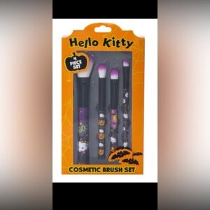 Hello Kitty Halloween Cosmetic Brush Set 4 Piece